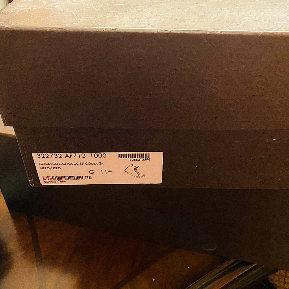Authentic Gucci high top sneaker!